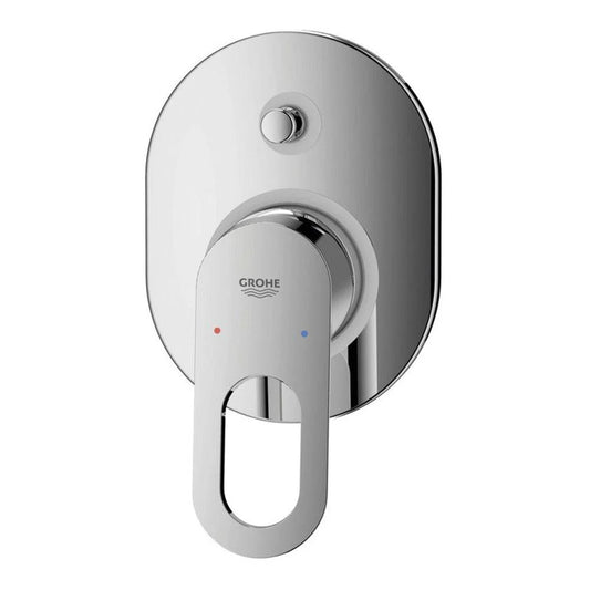 خلاط بانيو - دش دفن باولوب 29041000 بمحول اوتوماتيك ومقبض واحد مع جسم الدفن والوش اللون كروم من جروهى كود المنتج 473