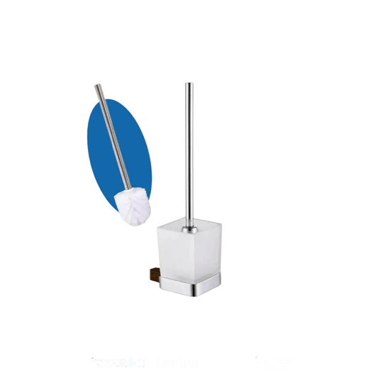 فرشاة تواليت اكويسنت المعلقة بكوب زجاجي تايواني AQuasanit - Made in Taiwan كود المنتج 509 - كيان - للأدوات الصحية والديكورات الحديثة