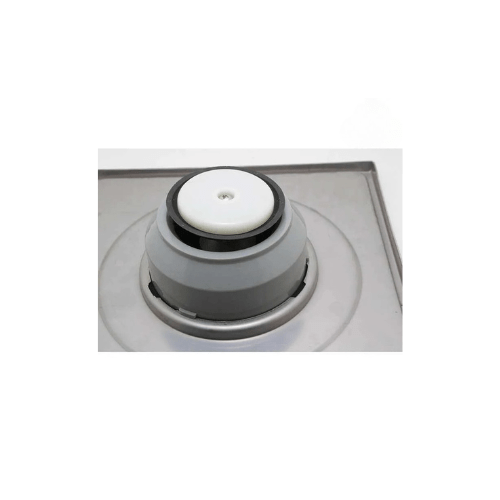 غطاء بيبة ذهبي ديكور بلاعة 15*15 سم مزود ببلف عدم رجوع كود المنتج 577 - كيان - للأدوات الصحية والديكورات الحديثة