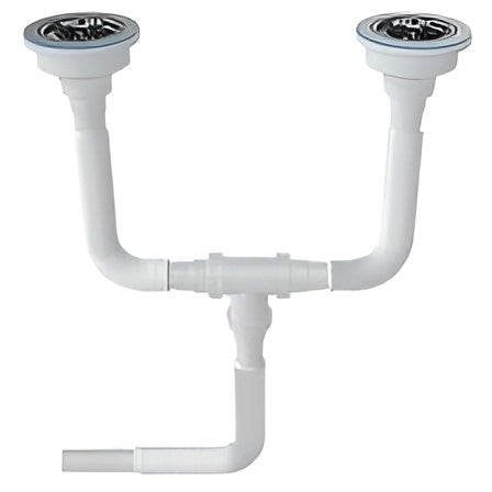 صرف حوض مطبخ ٢ عين ٣ بوصه تركي كود 658