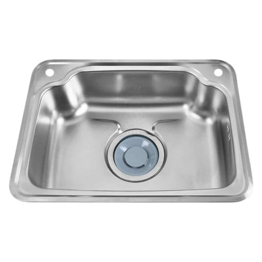 حوض – حله مطبخ كورى مقاس 63 × 46 سم خارجى عمق 19 سم سُمك 0.8 مللى بالصرف 6 بوصة من كورينا كود المنتج 422 - كيان - للأدوات الصحية والديكورات الحديثة