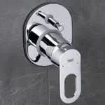 خلاط بانيو - دش دفن باولوب 29041000 بمحول اوتوماتيك ومقبض واحد مع جسم الدفن والوش اللون كروم من جروهى كود المنتج 473 - كيان - للأدوات الصحية والديكورات الحديثة