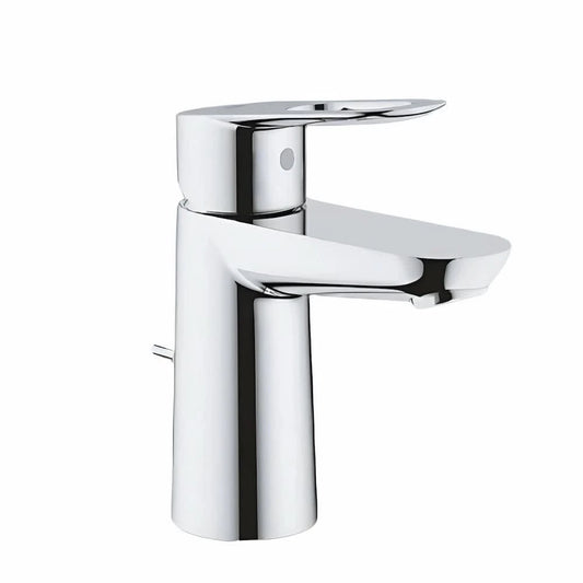 خلاط حوض باو لوب بمقبض واحد للتحكم فى المياة قلب سيراميك بالفيداج اللون كروم من جروهى كود المنتج 372 - كيان - للأدوات الصحية والديكورات الحديثة