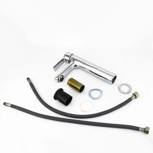 خلاط حوض وسط سكاي GSL 1073 ND CP ارتفاع 23 سم اللون كروم من جلوبال ستناندرد كود المنتج 483 - كيان - للأدوات الصحية والديكورات الحديثة