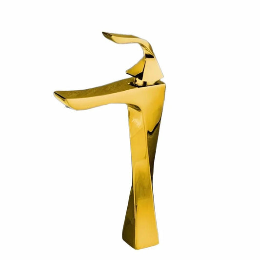 خلاط حوض تويست ذهبى GOLD Twist كود المنتج 383 - كيان - للأدوات الصحية والديكورات الحديثة