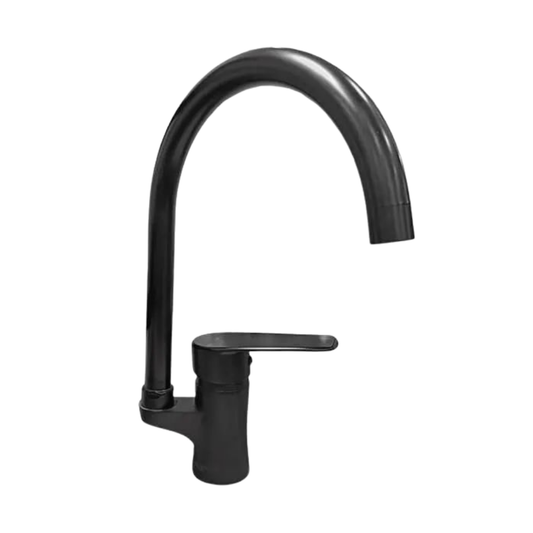 خلاط حوض مطبخ نحاس تقيل – أسود مطفي من إيروس الإسباني كود 738