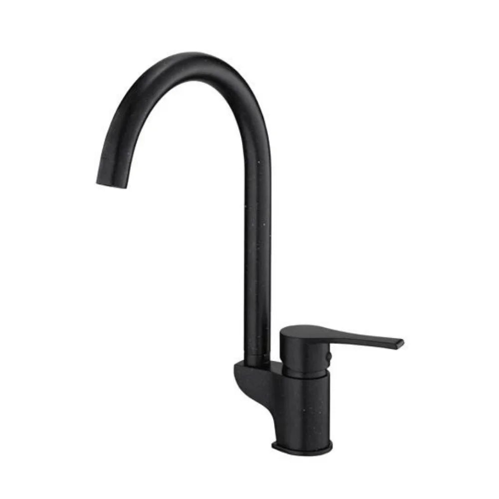 خلاط حوض وش إيروس إسباني – أسود مطفي | نحاس تقيل كود 739