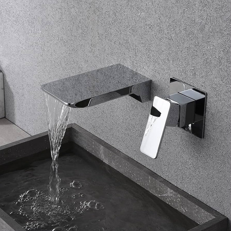 خلاط حوض وش دفن Sanitary نيكل – قنطرة متحركة – نحاس بالكامل – Hand Mixer كود 759