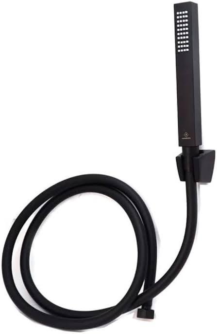 سماعة الدش ألفا جولد من النحاس باللون الذهبي مع الحامل و الخرطوم الحراري ALFA Gold كود 691