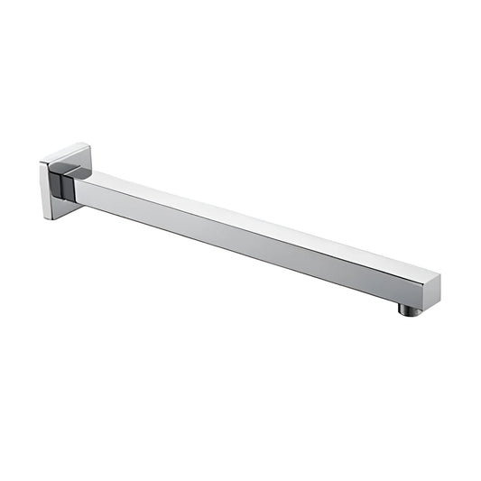 ذراع دش مربع حائطي – ستانلس ستيل 304 | 30 سم | لون نيكل كود 732