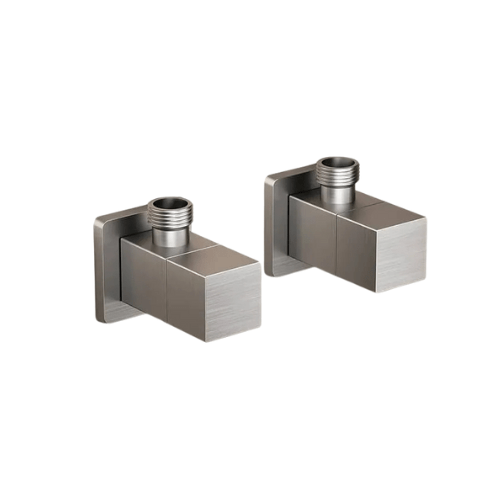 محبس زاوية ميتاليك يوني تريد المربع بالوش UNITRADE Metal Angel Valve كود المنتج 602 - كيان - للأدوات الصحية والديكورات الحديثة